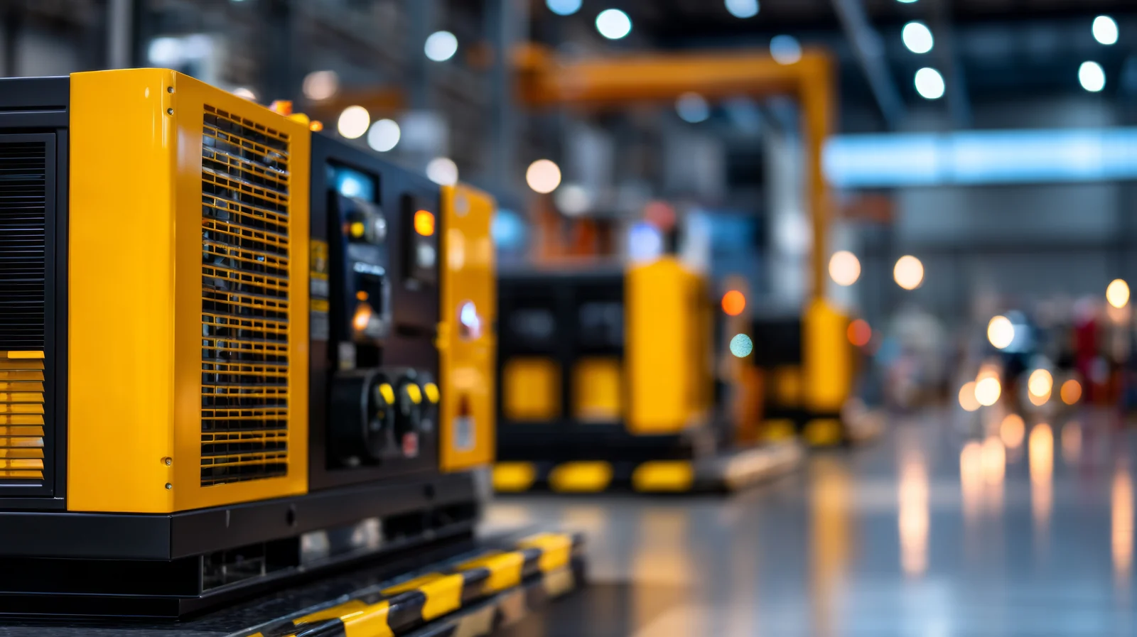 Certified electrical materials and equipment ready for delivery to site